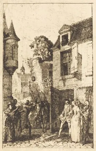 On ne s'avise jamais de tout, by Gabriel de Saint-Aubin