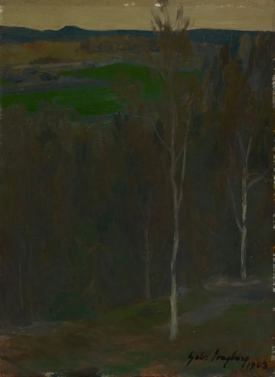 Kevätmaisema, by Gabriel Engberg, unspecified