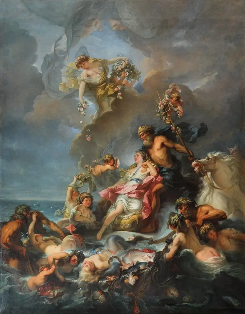 La Pêche, ou Neptune et Amphitrite, by Gabriel François Doyen