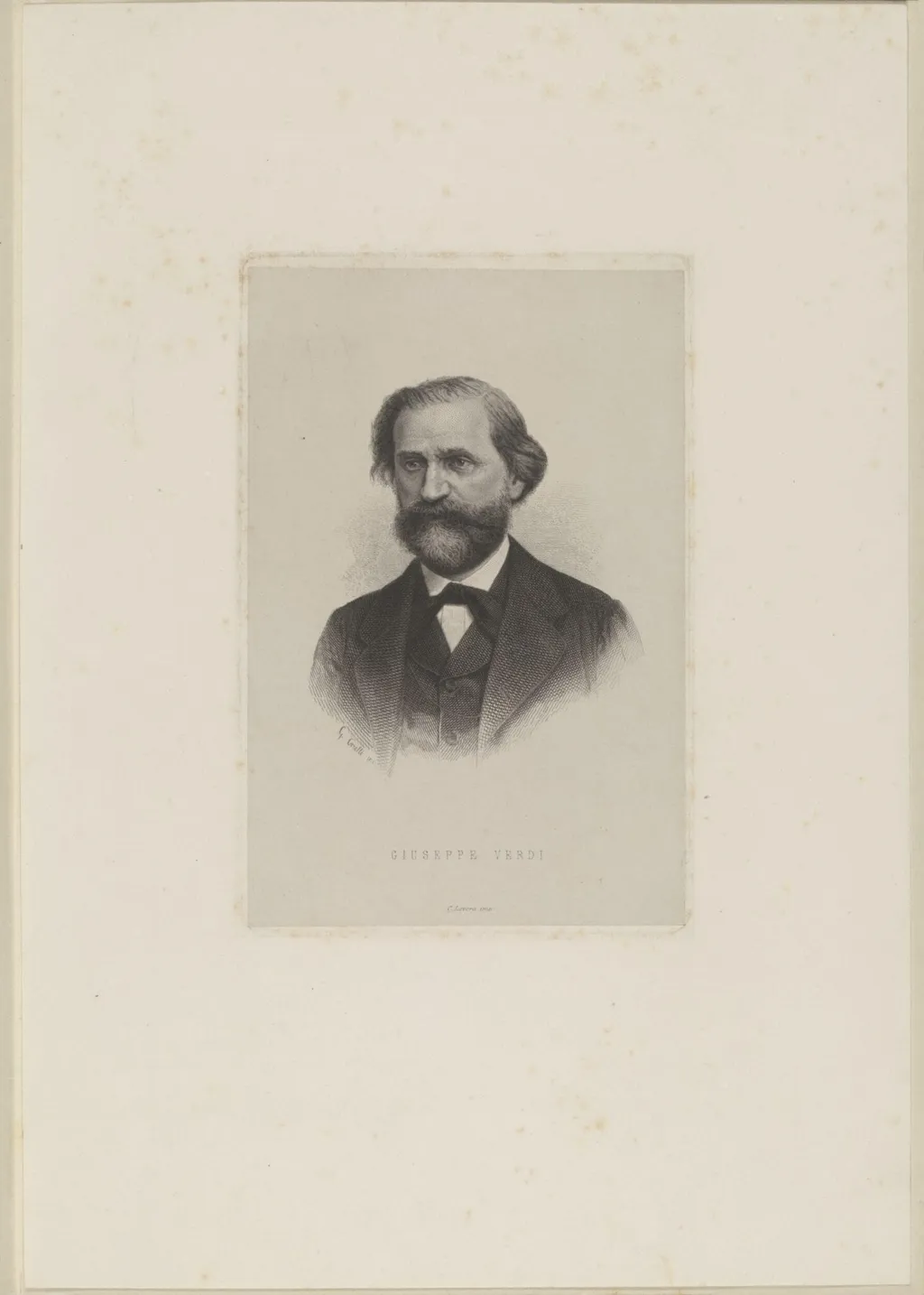 H Beard Print Collection, by Gabriel Mariano Nicolai Carelli, 1850