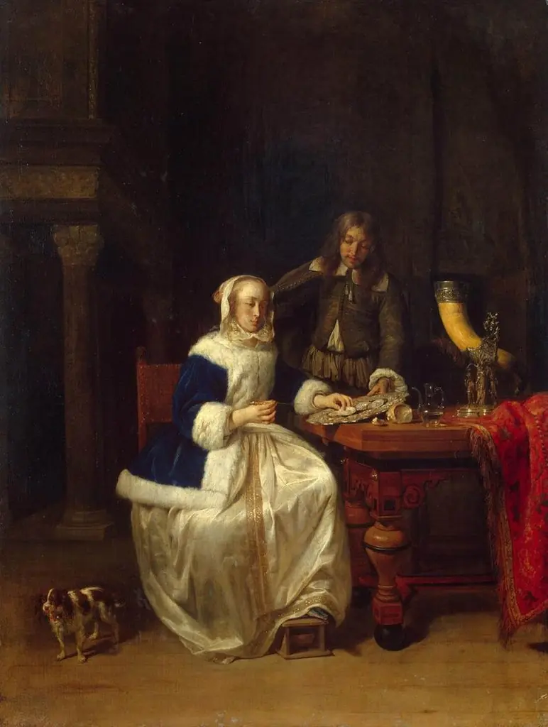 Breakfast, by Gabriel Metsu