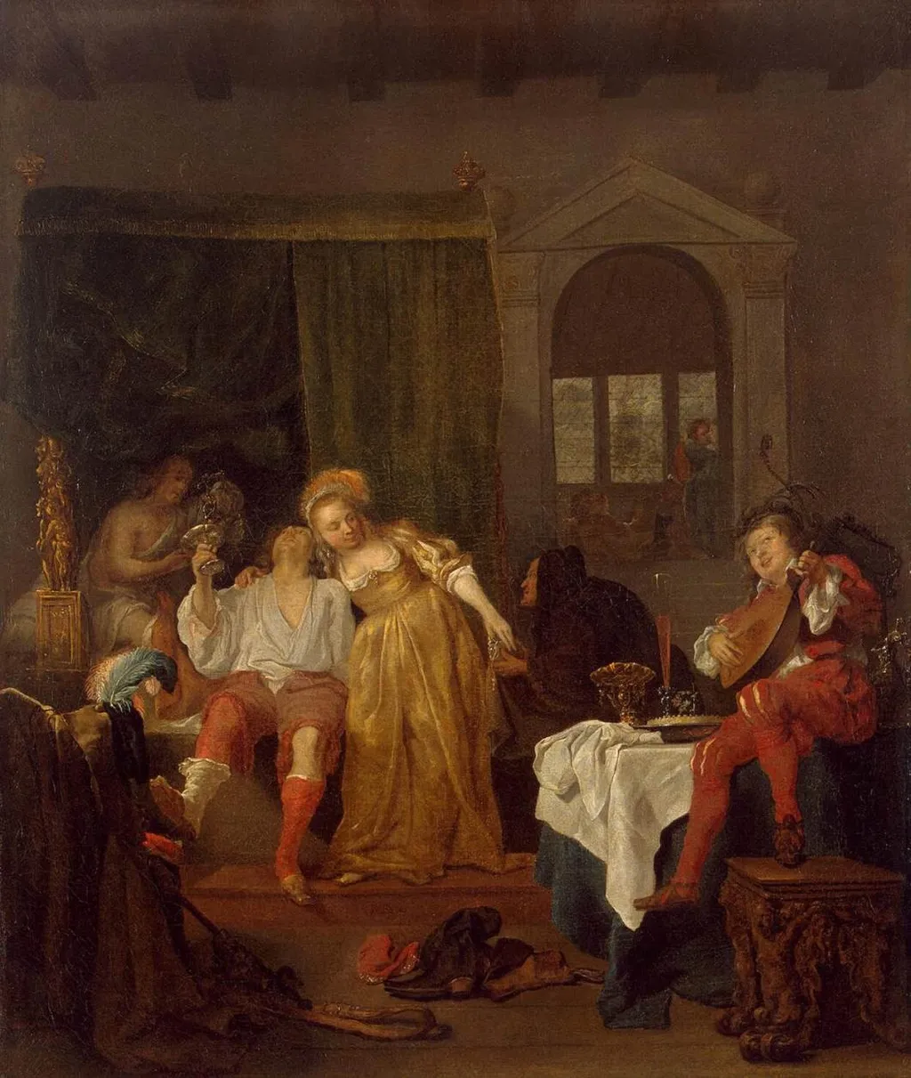 Prodigal Son, by Gabriel Metsu, oil, 1649