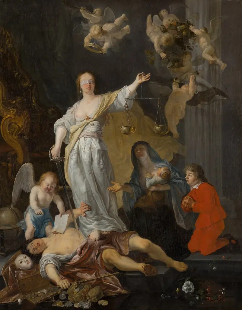 The Triumph of Justice, by Gabriel Metsu