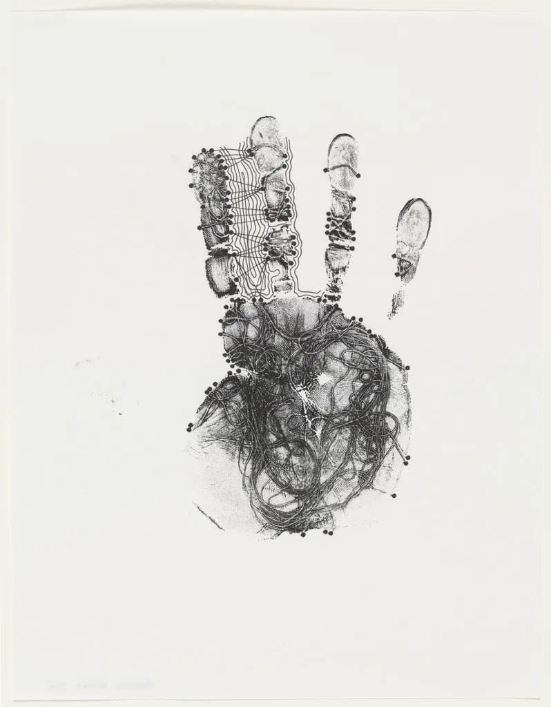 Untitled, by Gabriel Orozco, paint, 2001