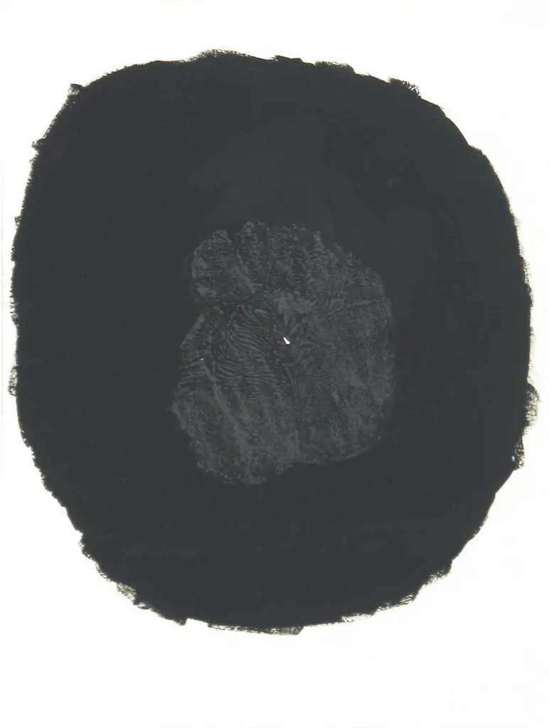 Untitled, by Gabriel Orozco, ink, 2002