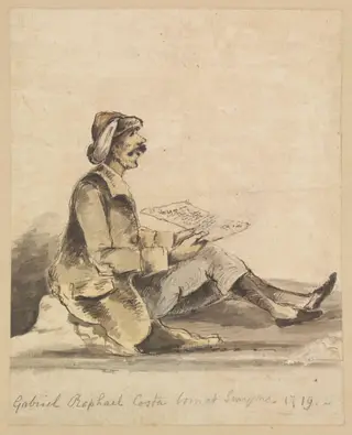 Gabriel Raphael Costa born at Smyrna 1719