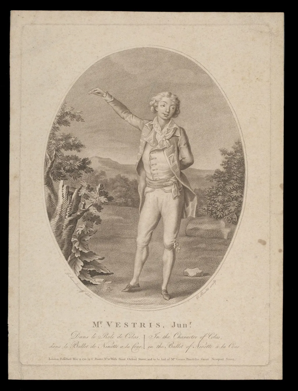 H Beard Print Collection, by Gabriel Scorodoomoff, 1781