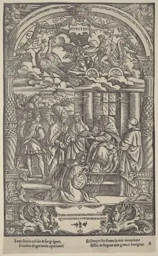 Jupiter, by Gabriele Giolito de' Ferrara