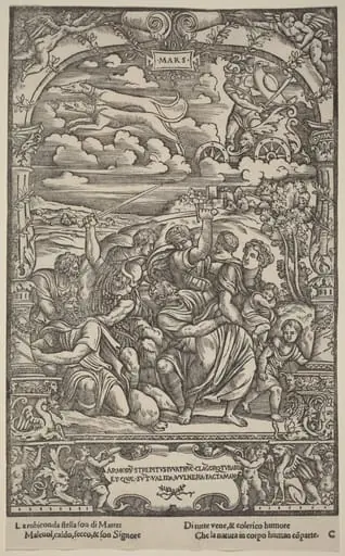 Mars, by Gabriele Giolito de' Ferrara