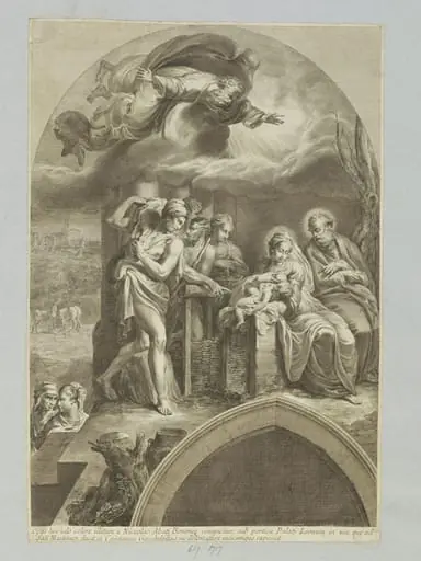 Adoration of the Shepherds, by Gaetano Gandolfi
