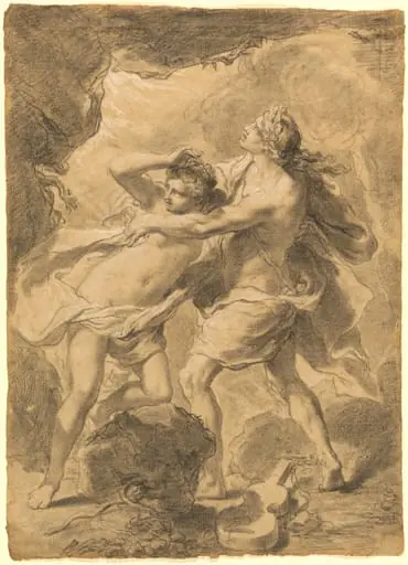 Orpheus and Eurydice, by Gaetano Gandolfi