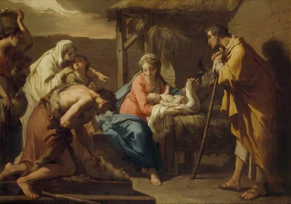 The Adoration of the Shepherds, by Gaetano Gandolfi