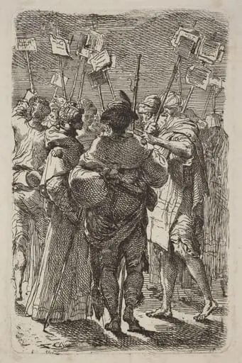 The Pilgrims, by Gaetano Gandolfi