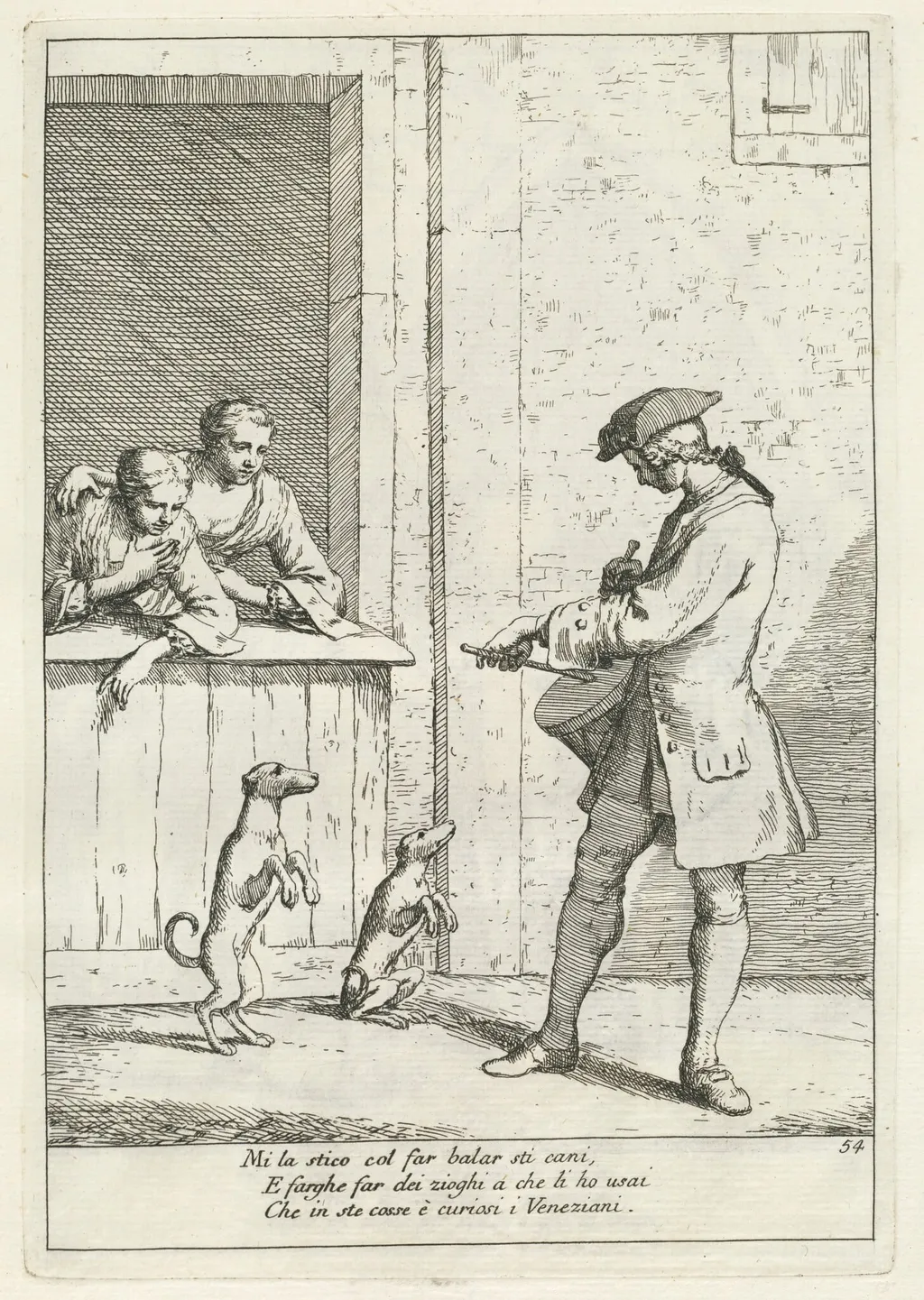 Marcer (Draper), by Gaetano Zompini, ink, 1753