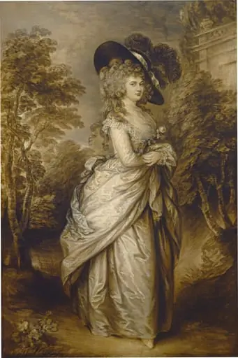 Georgiana, Duchess of Devonshire, by Gainsborough Dupont