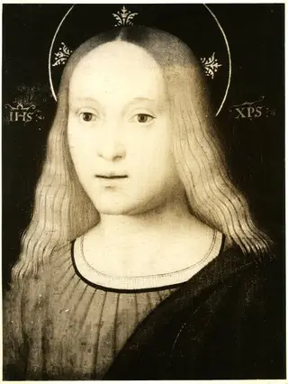 Portrait of the Young Christ, by Galeazzo Campi, 1510