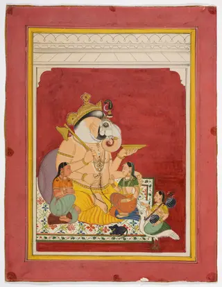 Ganesha and His Wives, Siddhi and Buddhi