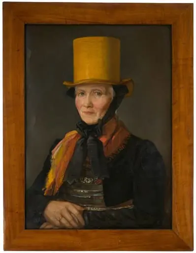 Brustbild von Johanna Dold, by Ganter, Dionys