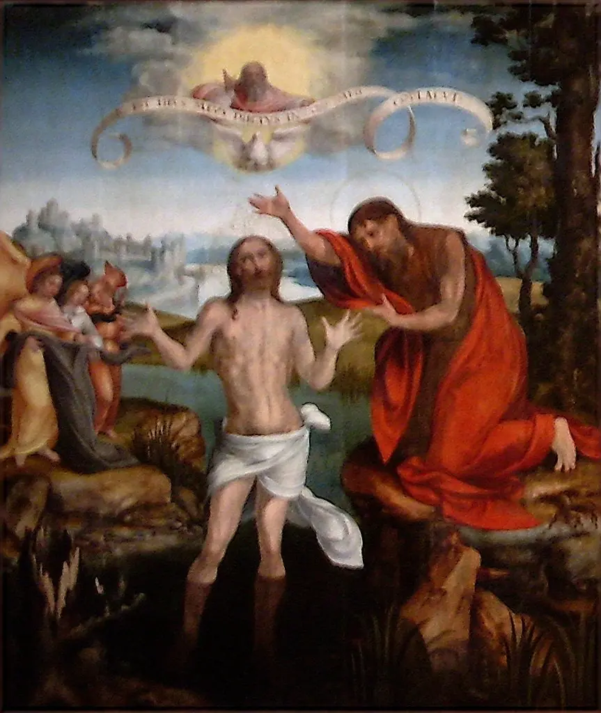 Baptism of Jesus, by Garcia Fernandes