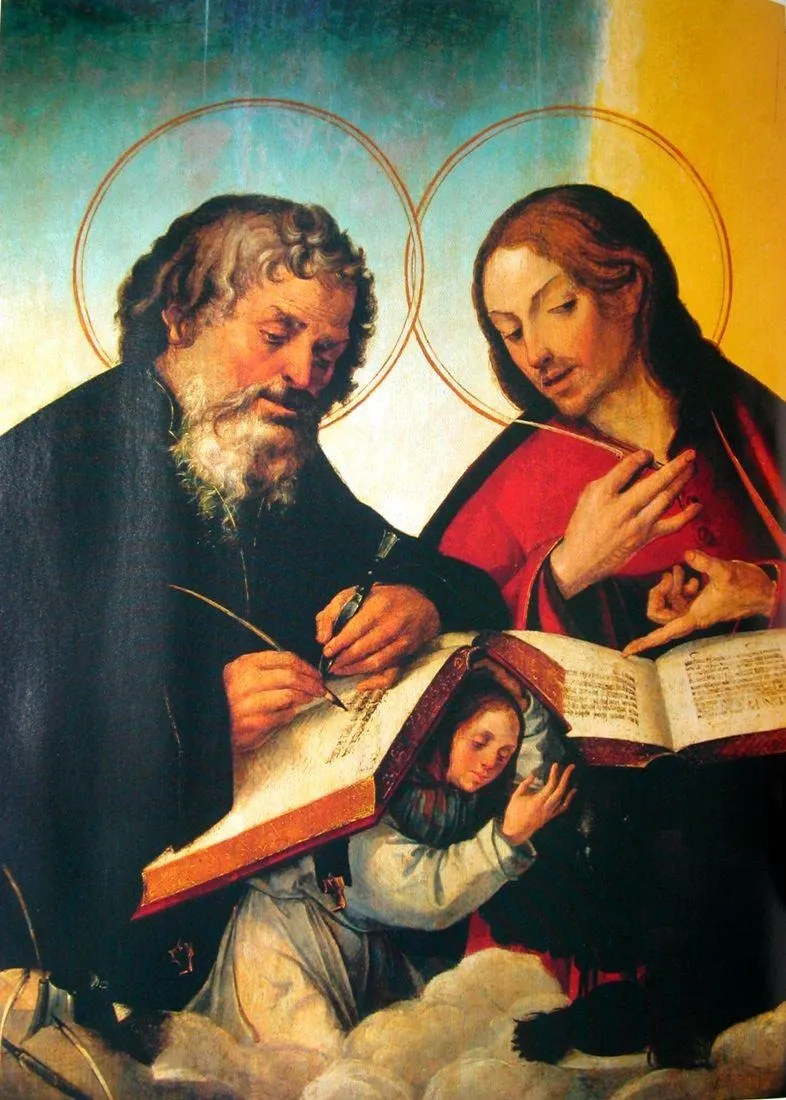 São Mateus e São João Evangelista, by Garcia Fernandes, oil, 1520