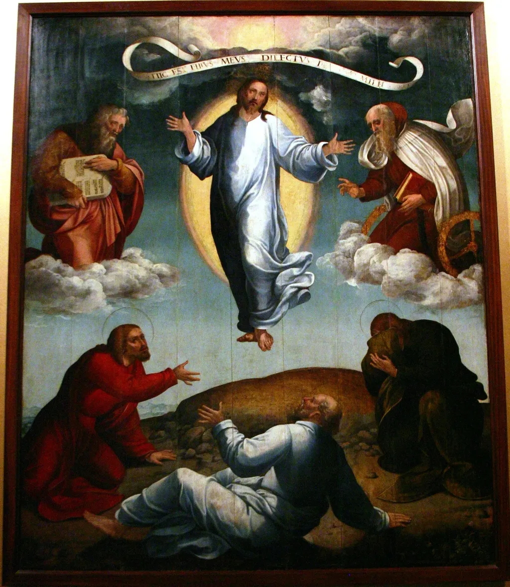 Transfiguration of Jesus Christ, by Garcia Fernandes, oil, 1537