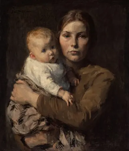 Mother and Child, by Gari Melchers
