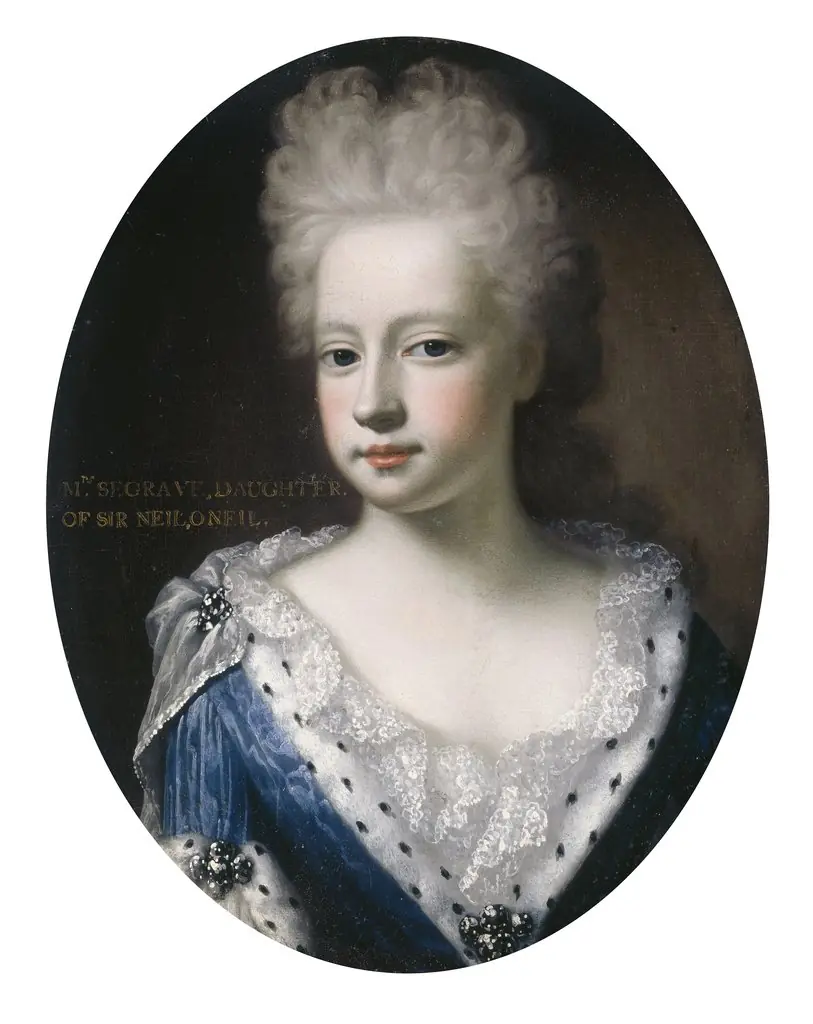 Portrait of Anne O'Neill, later Mrs Segrave, by Garret Murphy