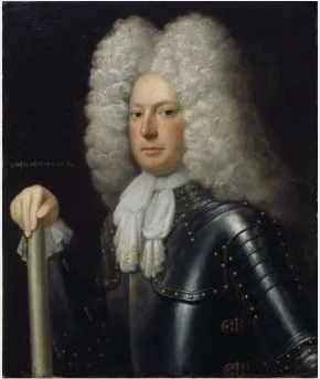 Portrait of William, 4th Viscount Molyneux of Maryborough (c.1655-1717), by Garret Murphy, oil, 1700