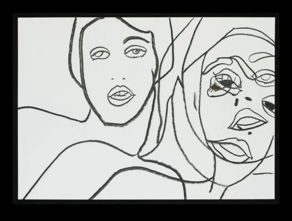 Contribution to V&A's 150th anniversary album, by Gary Hume, 2007