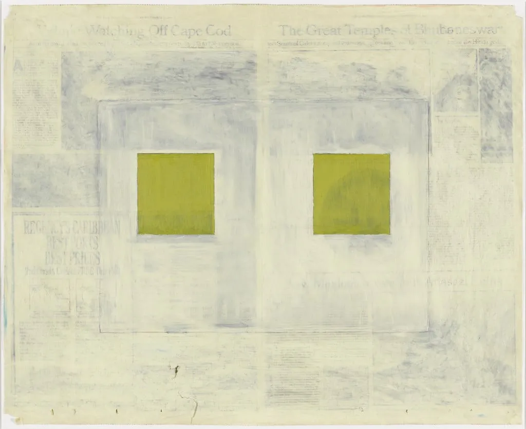 Untitled, by Gary Hume, oil, 1991