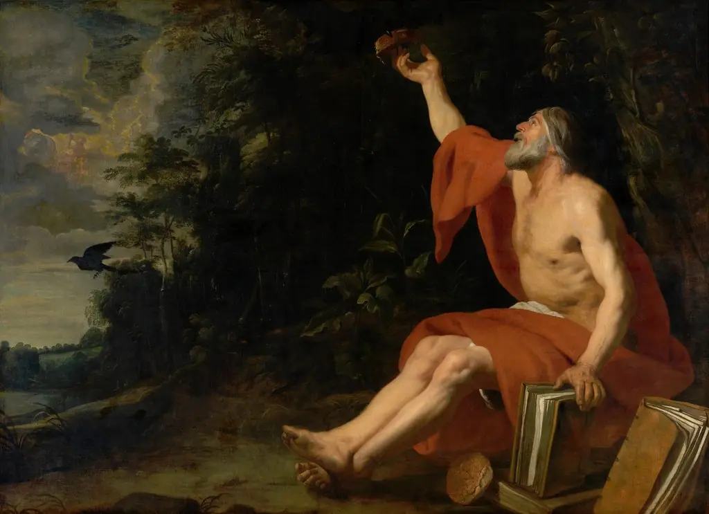 Elijah Fed by the Raven, by Gaspar de Crayer