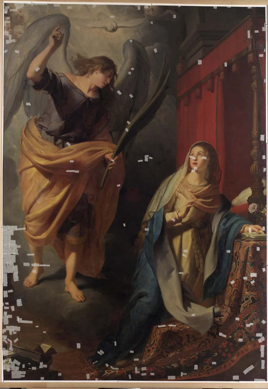 The Annunciation, by Gaspar de Crayer, oil, 1620