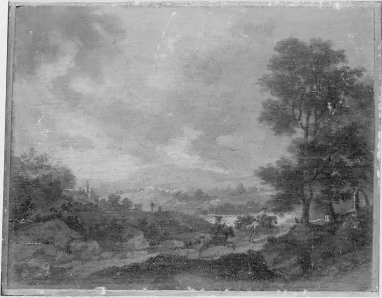 Hügellandschaft, by Gaspar de Witte