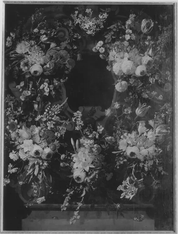 Flower Garland, by Gaspar Peeter Verbruggen the Elder