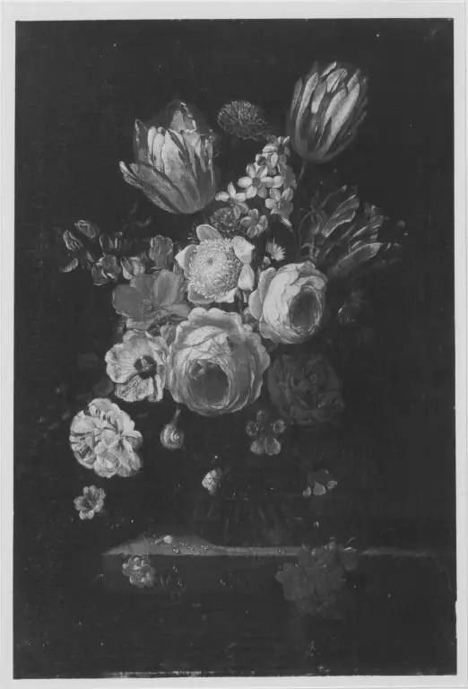 A Vase of Flowers, by Gaspar Peeter Verbruggen the Younger