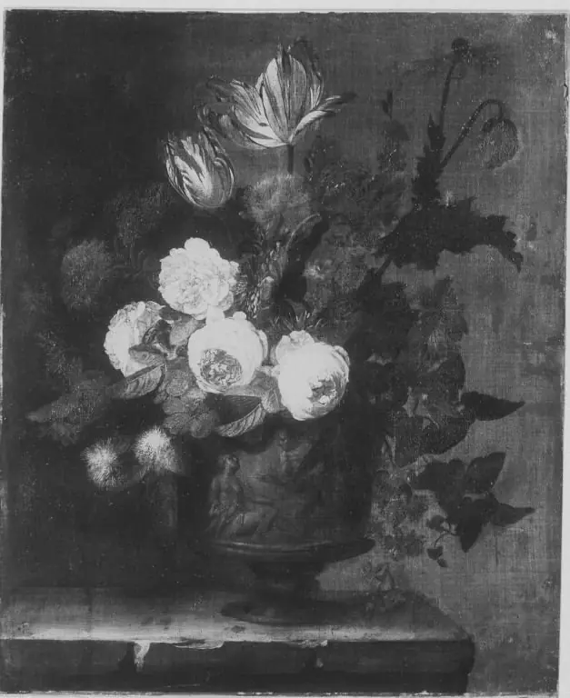 Flower display, by Gaspar Peeter Verbruggen the Younger