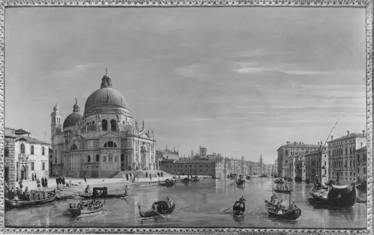 Blick auf S. Maria della Salute und den Canal Grande, by Gaspar van Wittel
