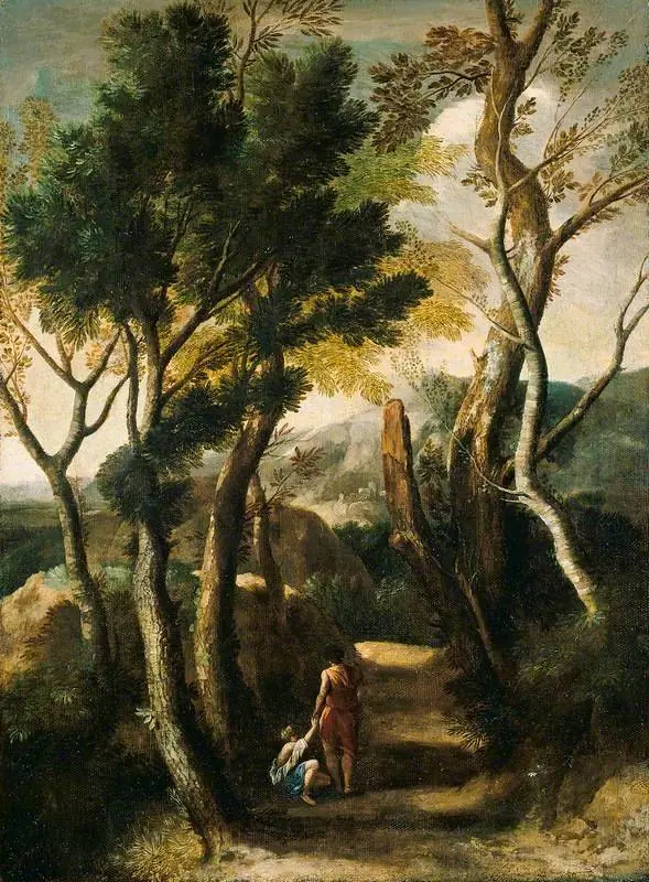 Italian Landscape, by Gaspard Dughet