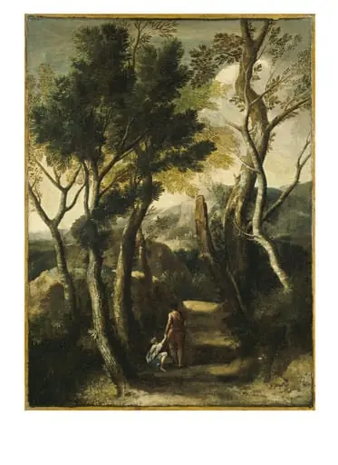 Italian Landscape, by Gaspard Dughet