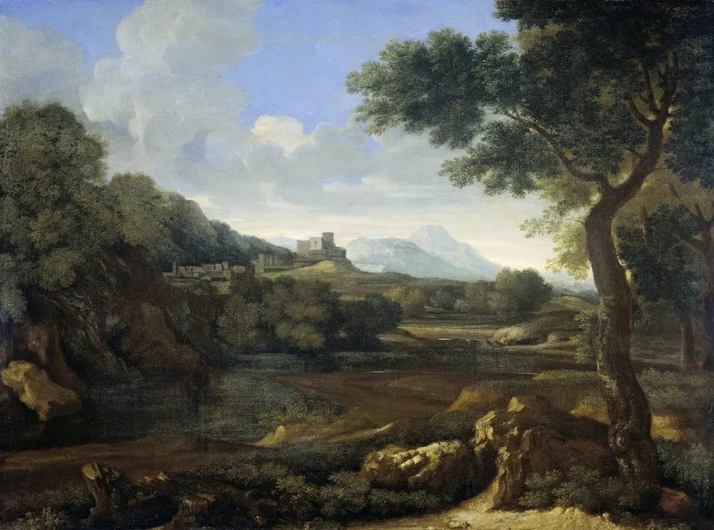 Landscape, by Gaspard Dughet