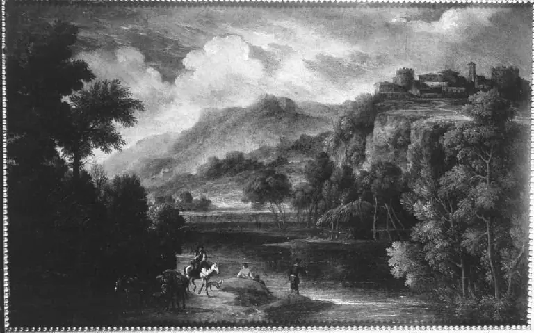 Landschaft (Umkreis), by Gaspard Dughet
