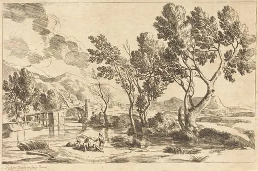 Roman Landscape, by Gaspard Dughet
