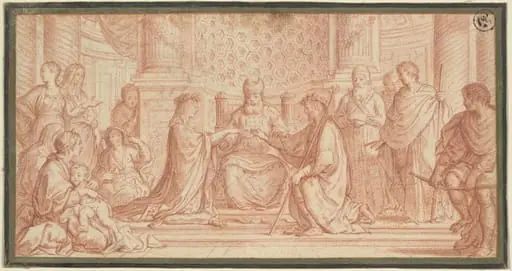 A Marriage Ceremony, by Gaspare Diziani