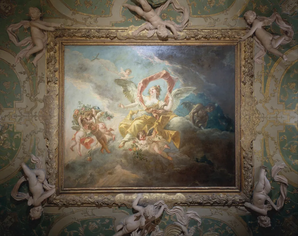 Dawn, by Gaspare Diziani, oil, 1738
