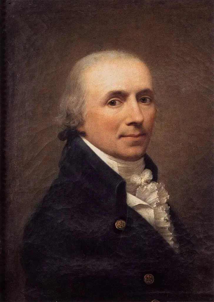 Self-portrait, by Gaspare Landi