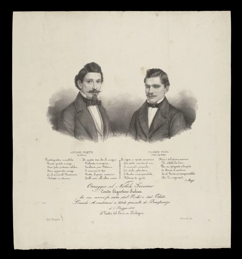 H Beard Print Collection, by Gaspari, 1855