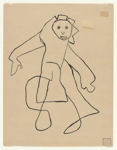 Untitled, by Gaston Chaissac