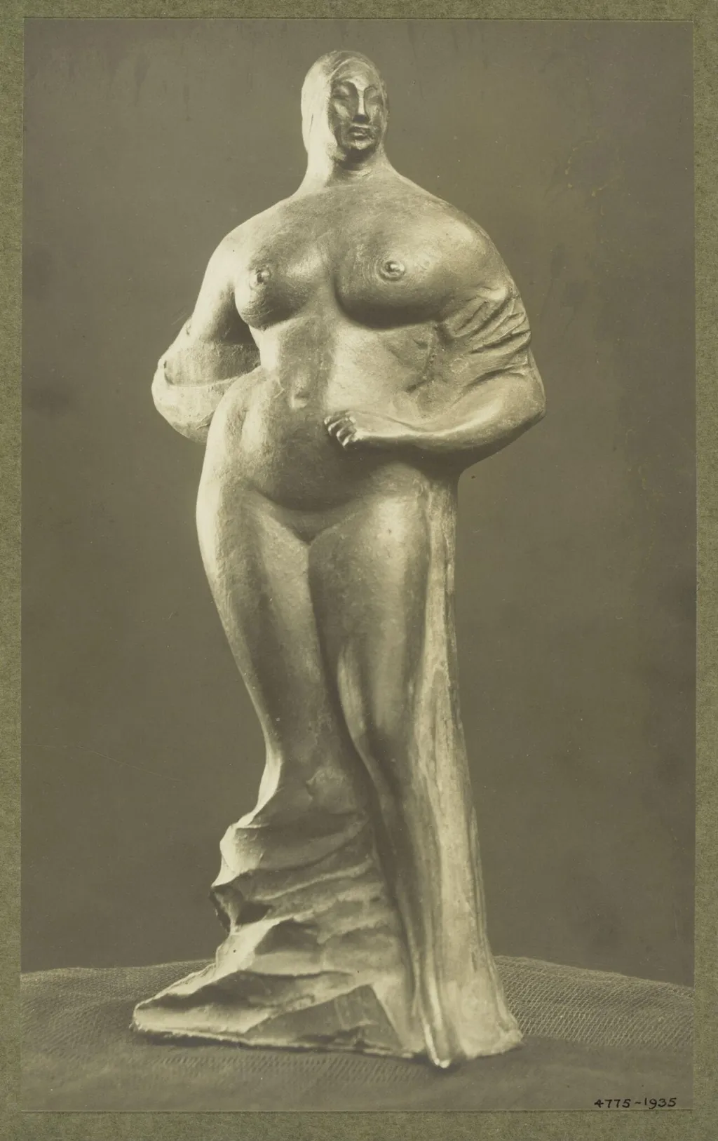 Untitled, by Gaston Lachaise, photographic, 1918