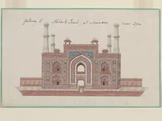 Gateway of Akbar's tomb, Sikandra