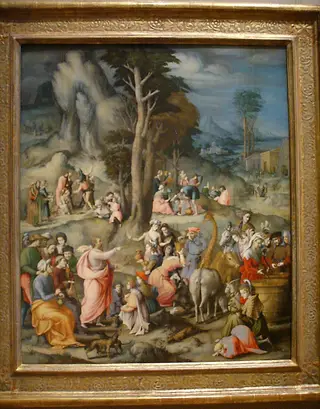 Gathering of manna